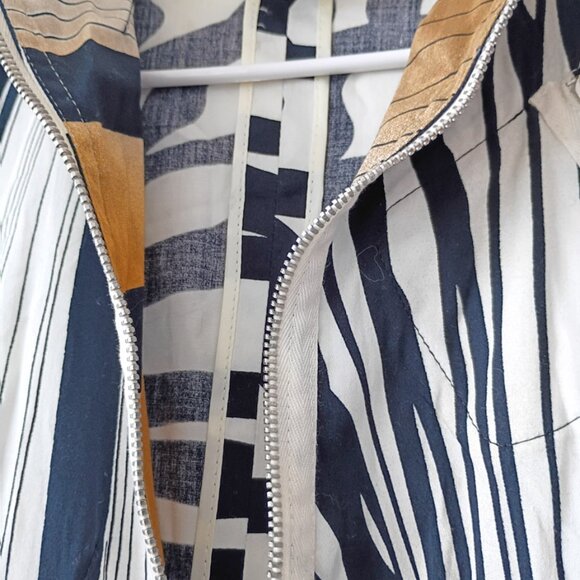 Gianfranco Ferré GF Vintage Women's front Zip Jacket abstract design Size 42 IT - Picture 10 of 13